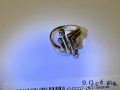 Златен пръстен с диаманти - 5.24 грама - 0.12ct, снимка 5