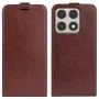 За Motorola Edge 70 Pro R64 Texture Вертикален Кожен Калъф със Слот за Карта и Скрийн Протектор – 4 , снимка 1