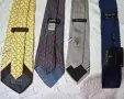 копринени вратовръзки Hermes, YSL, FERRE, Versace , снимка 3