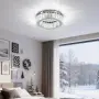 Плафон/полилей LED с кристален ефект, 24W, за таван (30 см), 6500к, снимка 5