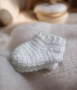 🍼👣Плетени пролетни бебешки чорапки,терлъчки ръчна изработка, снимка 3