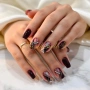 Самозалепващи изкуствени нокти Press On Nails, снимка 15