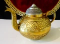 Бронзов чайник 380 гр.,Св.София,орнаменти. , снимка 6