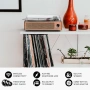 Винтидж грамофон с Bluetooth и вградени колони, снимка 3