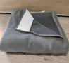 Комплект 2 бр. плътни сиви пердета (270 x 254 см) с ширит за кукички, снимка 2