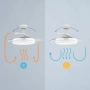 Вентилатор за таван с осветление, Brizy Bright Foldable , снимка 2