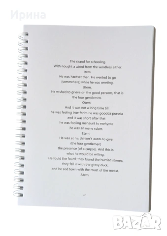 James Joyce's "Finnegans Wake" in quotation selections, снимка 6 - Художествена литература - 54081804