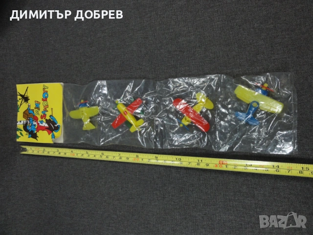СТАРА РЕТРО СОЦ ИГРАЧКА САМОЛЕТИ MINI SAMOLOTY MADE IN POLAND, снимка 7 - Колекции - 54702374