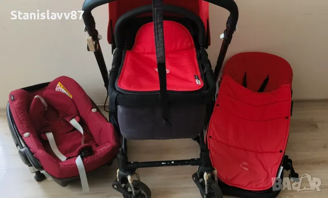 Bugaboo Cameleon 3 & Maxi cosi pebble детска количка бебешка 3в1, снимка 4 - Детски колички - 55606568