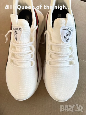 Спортни бели маратонки , снимка 6 - Маратонки - 53980579