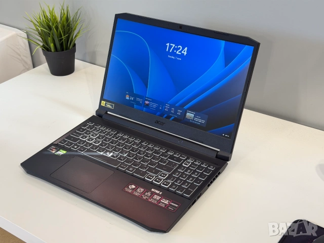 Геймърски лаптоп Acer Nitro 5 AN515-45 (Ryzen 5 5600H, RTX 3060, 32GB RAM, 144Hz)