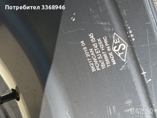 Джанти Audi ROTOR 16" 5x112 с гуми 205/55/16, снимка 8 - Гуми и джанти - 55030256