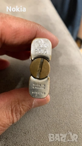 Стара винтич запалка POLO England Art deco , снимка 5 - Антикварни и старинни предмети - 54215525