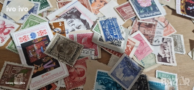 500+ пощенски марки от цял свят, но повечето са стари български, снимка 8 - Филателия - 54218135