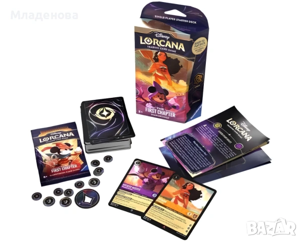 Disney Lorcana TCG: Starter Deck (The First Chapter) – Moana & Mickey Mouse, снимка 2 - Други - 54890498
