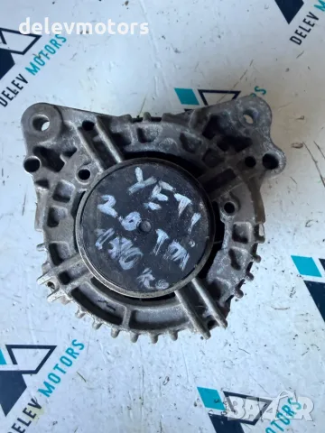 06903023F 14V 140A динамо алтернатор Bosch от Skoda Yeti 2.0 TDI, 4x4, 110 ph, 6sp, engine CFH, снимка 3 - Части - 55656515