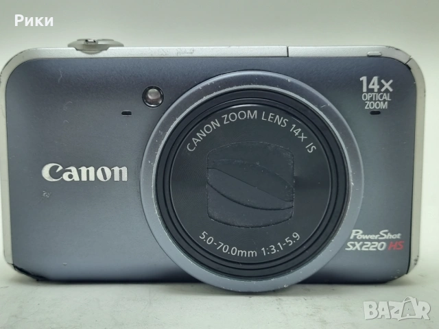 Canon PowerShot sx220 HS, снимка 4 - Фотоапарати - 54693825
