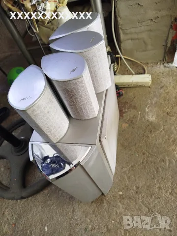 Колони съраунд и буфер от система за домашно кино aiwa 5x60w+ 100w буфер, снимка 2 - Тонколони - 55680228