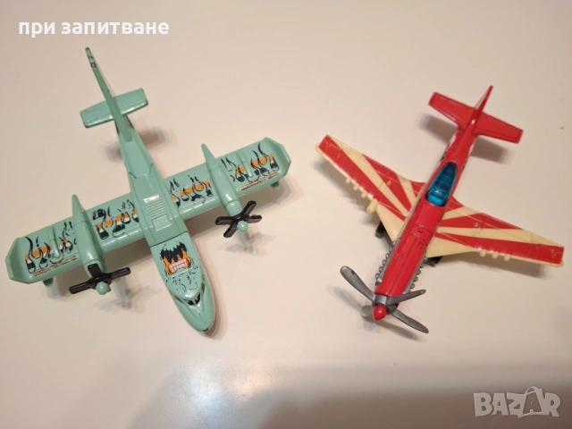 Метални самолетчета Matchbox 2007 Stunt Plane и 2009 SB-87 Model Plane Blaze Buster Forest Ranger, снимка 3 - Колекции - 49426722