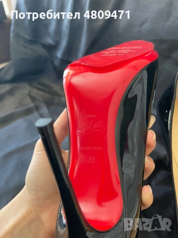 Оригинални токчета - Christian Louboutin - Kate, снимка 4 - Дамски обувки на ток - 54330020