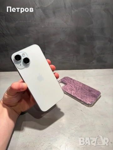 КАТО ЧИСТО НОВ Iphone 15 256 GB Blue, снимка 10 - Apple iPhone - 53967938