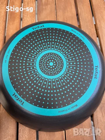 Тиган Tefal thermo-signal 24 см made in France, снимка 4 - Съдове за готвене - 55564406