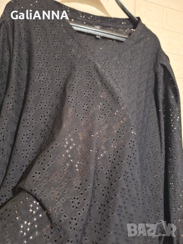СТРАХОТНА ТУНИКА ЕФЕКТЕН МОДЕЛ 2XL-3XL, снимка 3 - Туники - 54496377