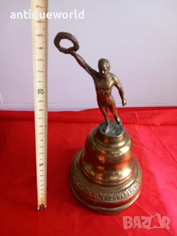 1936г,Олимпиец Бронзова Статуетка Берлин Олимпиада, снимка 6 - Антикварни и старинни предмети - 55314116