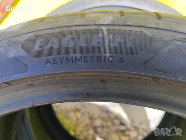 2бр летни гуми 225/40/19 Goodyear Eagle F1 Asymm 6. DOT24, снимка 5 - Гуми и джанти - 54331684