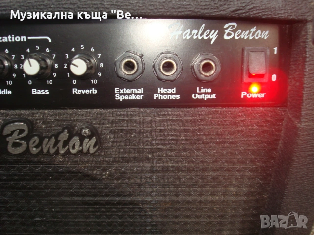 Усилвател за китара Harley Benton HB-40R 40 вата, снимка 4 - Китари - 55283167