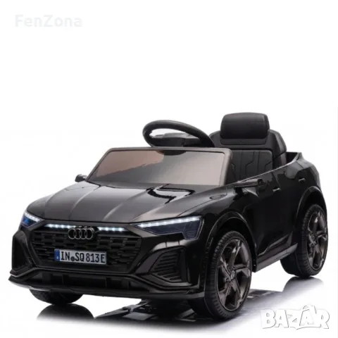 Детска акумулаторна кола Audi RS Q8 12V - Дистанционно, музика, LED светлини и амортисьор, снимка 4 - Коли, камиони, мотори, писти - 55517651
