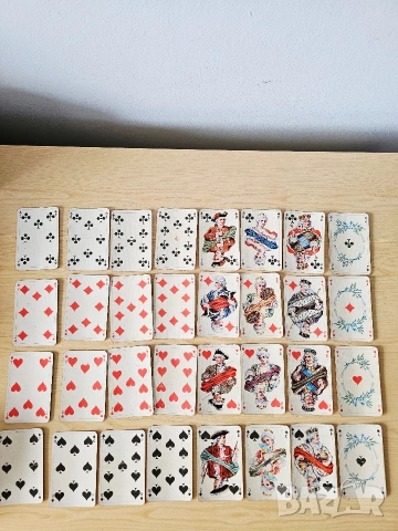 Стари карти за игра, снимка 14 - Колекции - 53293258