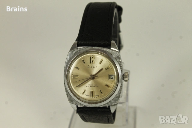 1960's AGON Швейцарски Ръчен Часовник