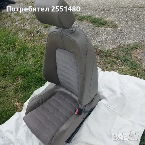 Оригинален салон Passat B6 кожа/алкантара, снимка 6 - Части - 54659560