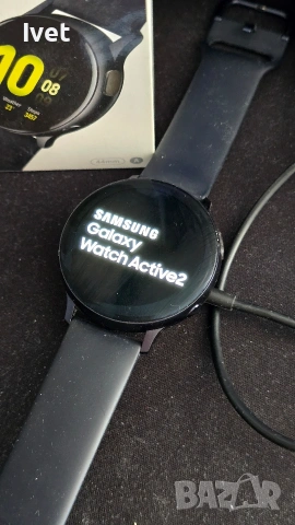 Перфектен Samsung Galaxy Watch Active 2 (44mm) – като нов, с кутия и аксесоари!, снимка 5 - Смарт гривни - 55070036
