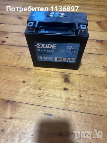 Стартов акумулатор Exide Ek131, снимка 2 - Части - 55205863