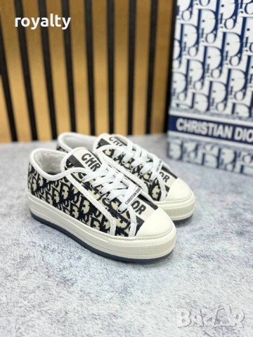 Dior Oblique Нови Дамски Маратонки , снимка 2 - Маратонки - 54866259
