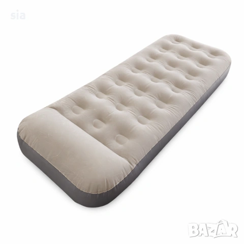 Матрак за палатка с помпа, единичен, Надуваемо легло, 190см, снимка 4 - Къмпинг мебели - 54340238