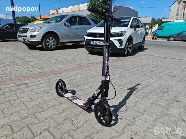 BYOX Детска тротинетка SPOOKY лилав, снимка 8 - Скутери и тротинетки - 55440358