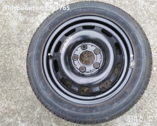 Джанта с гума Continental 195/50/15 за Мерцедес А класа 