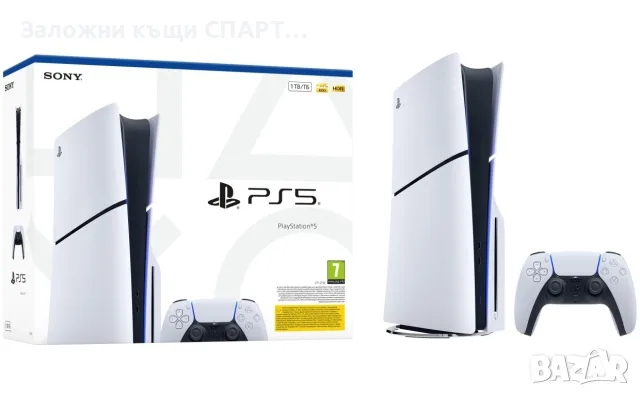 Sony PlayStation 5 (Slim) 1TB (нов с гаранция)
