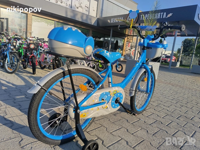 X Детски велосипед 20" 2002 син, снимка 5 - Велосипеди - 54395528