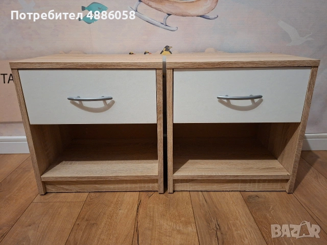2бр. нощни шкафчета от Mömax - използвани, снимка 2 - Шкафове - 55286161