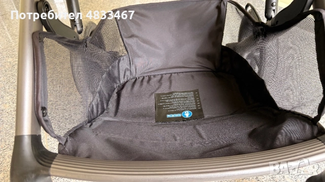 Бебешка количка Cybex Balios S Lux Stormy Blue , снимка 13 - Детски колички - 54618687
