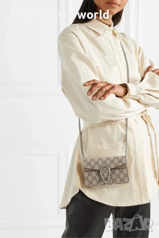 налична чанта Gucci мини 16.5см реплика , снимка 4 - Чанти - 55180607