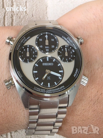 Seiko Prospex SFJ001P1 Solar Chronograph Speedtimer , снимка 3 - Мъжки - 55141872