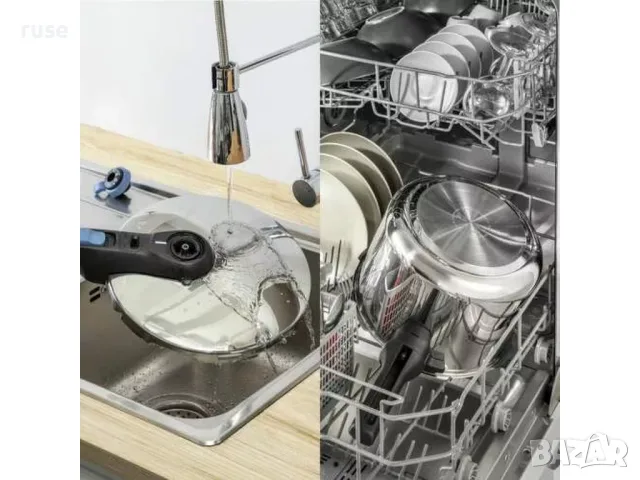 НОВИ! Тенджера под налягане Tefal 6 литра, снимка 11 - Съдове за готвене - 55499975