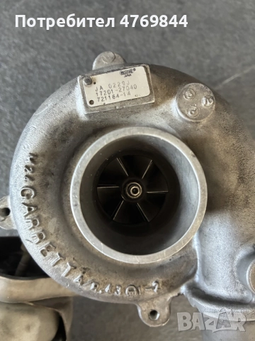 Ново оригинално турбо Garrett GT1749V 721021-0002 / 8971642440 Toyota 2.0 D-4D
