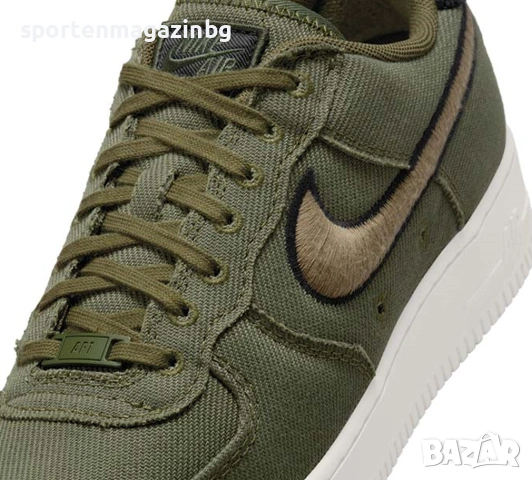 Мъжки кецове Nike Air Force 1 Low Canvas, снимка 7 - Кецове - 54615866