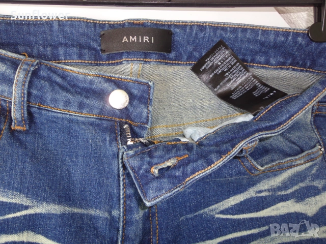 Мъжки дънки AMIRI W32 L30  , снимка 10 - Дънки - 54606663